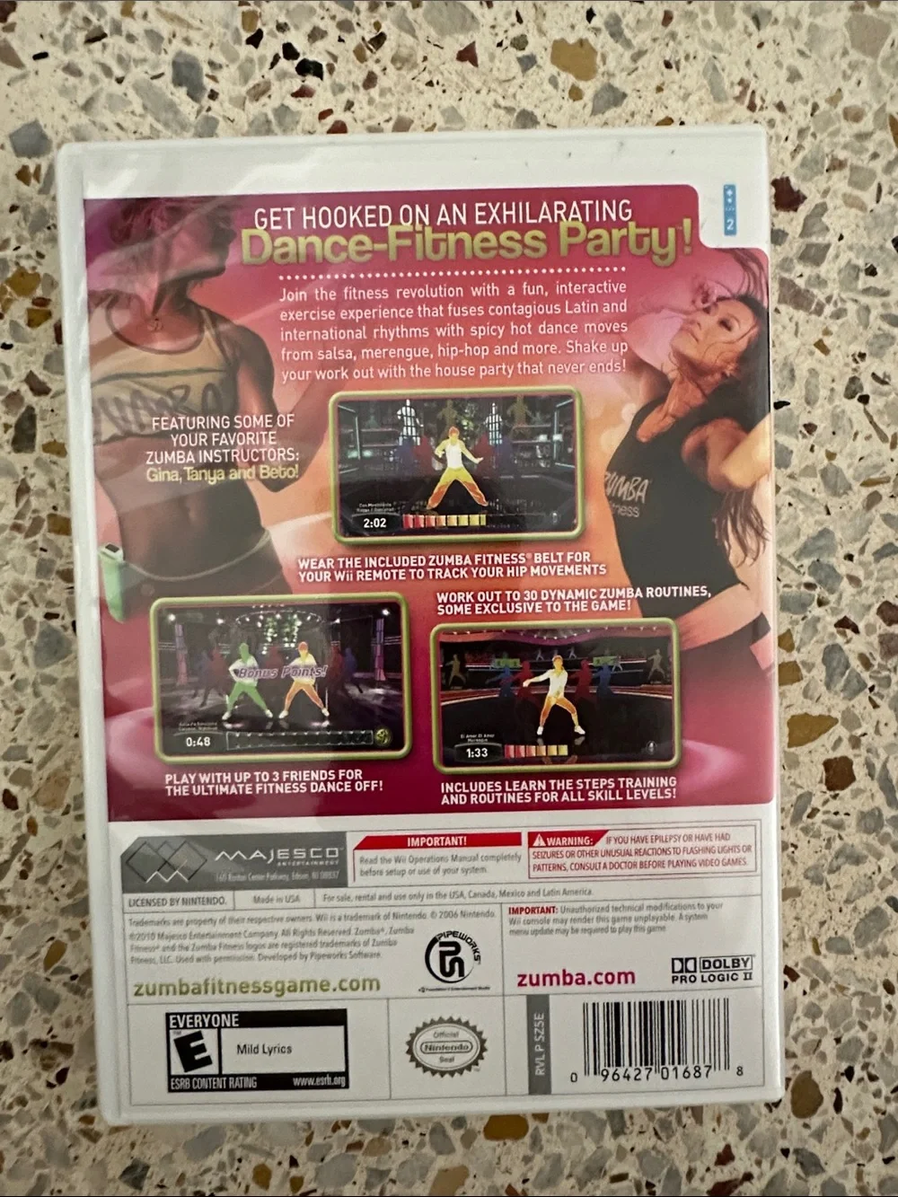 Zumba Fitness energetic zumba